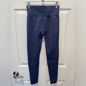 Knix Good to Go Seamless Leggings Blue‎ Medium Workout Gym Activewear Athleisure
